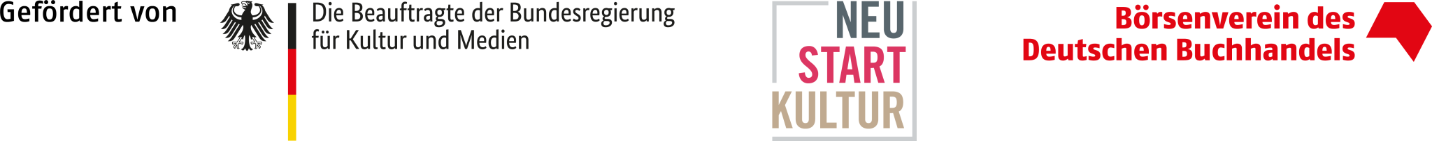 Logozeile Neustart Kultur