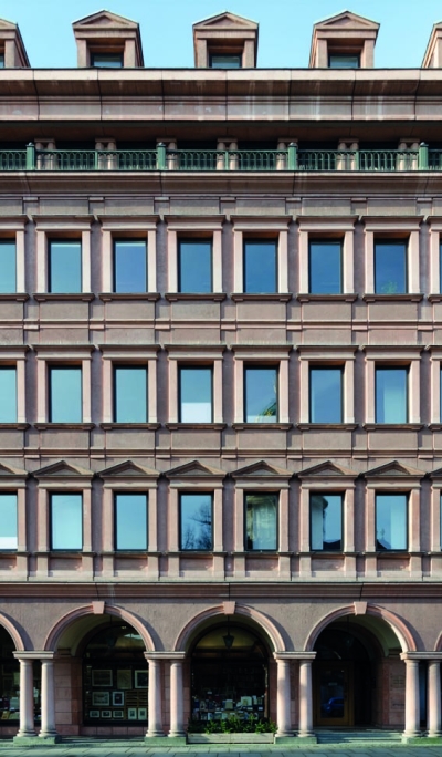 Ehemaliges Gebäude des Hauptvorstandes der CDU in der DDR, Berlin, Gendarmenmarkt, Foto Kirsten Angermann